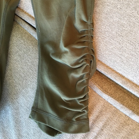 Olive Green Lululemon Leggings - Picture 3 of 4